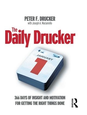 Daily Drucker by Peter Drucker