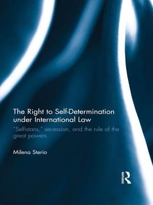 Right to Self-determination Under International Law book