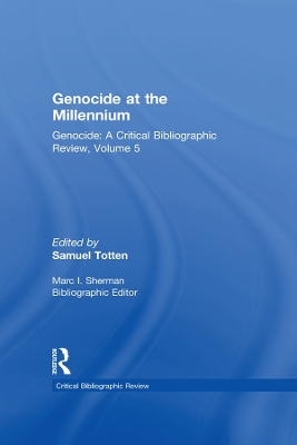 Genocide at the Millennium book