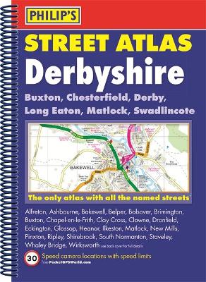 Philip's Street Atlas Derbyshire by Philip's Maps