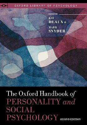 The Oxford Handbook of Personality and Social Psychology book