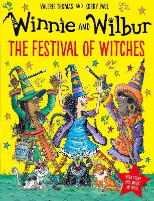 Winnie and Wilbur: The Festival of Witches PB & audio book