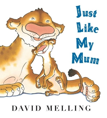 Just Like My Mum: Board Book by David Melling