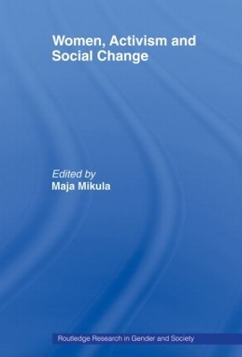 Women, Activism and Social Change book