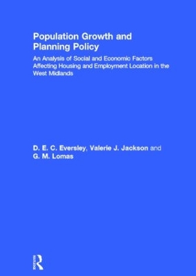 Population Growth and Planning Policy book