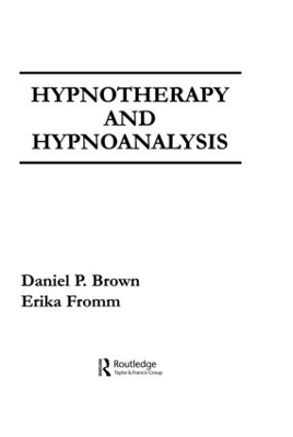 Hypnotherapy and Hypnoanalysis book