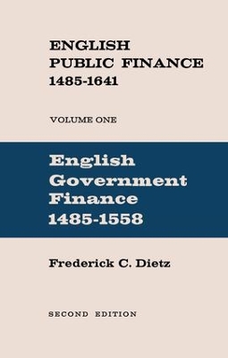 English Public Finance by Frederick Charles Dietz