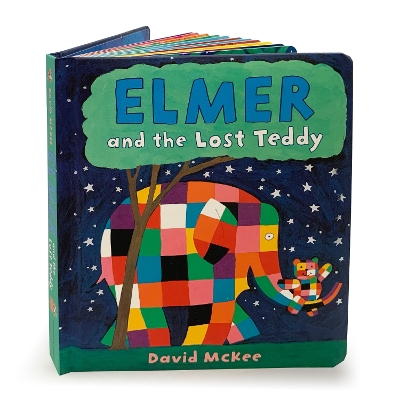 Elmer and the Lost Teddy: Board Book book