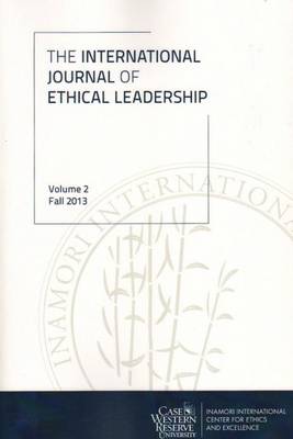 International Journal of Ethical Leadership by Shannon E. French