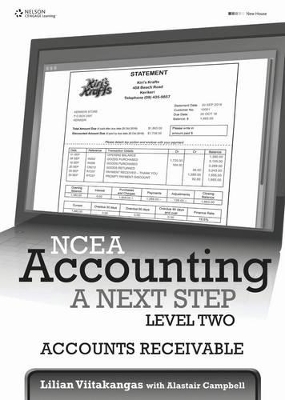 NCEA Accounting A Next Step - Accounts Receivable book