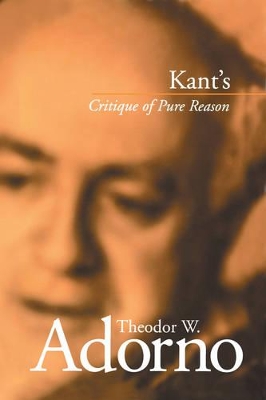 Kant's Critique of Pure Reason book