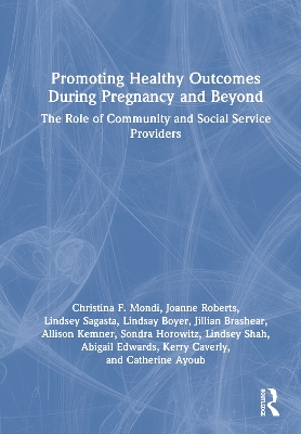Promoting Healthy Outcomes During Pregnancy and Beyond: The Role of Community and Social Service Providers by Christina F. Mondi