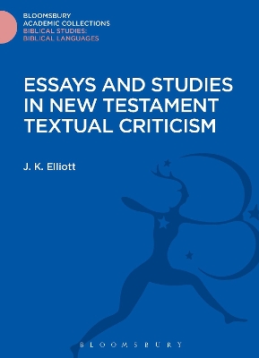Essays and Studies in New Testament Textual Criticism book