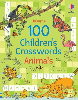 100 Children's Crosswords: Animals book