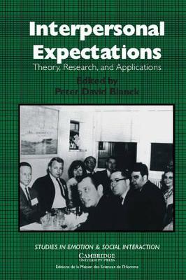 Interpersonal Expectations book