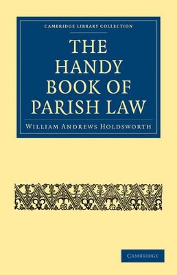 Handy Book of Parish Law book