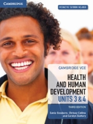 Cambridge VCE Health and Human Development Units 3 and 4 by Sonia Goodacre