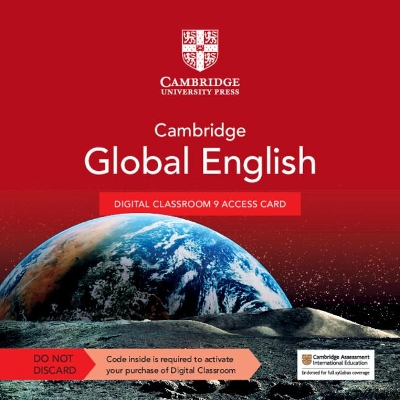 Cambridge Global English Digital Classroom 9 Access Card (1 Year Site Licence): For Cambridge Primary and Lower Secondary English as a Second Language book