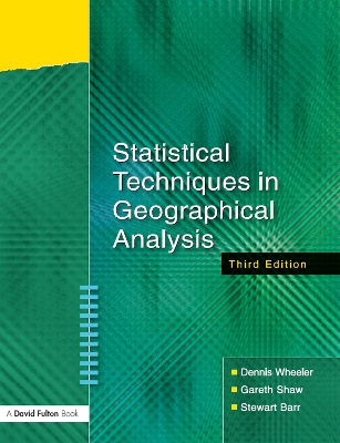 Statistical Techniques in Geographical Analysis book