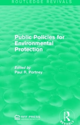 Public Policies for Environmental Protection book