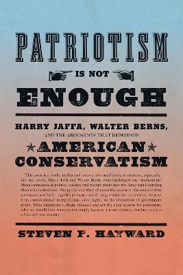 Patriotism Is Not Enough book
