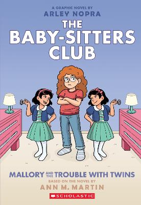 Mallory and the Trouble with Twins: A Graphic Novel (The Baby-sitters Club #17) book