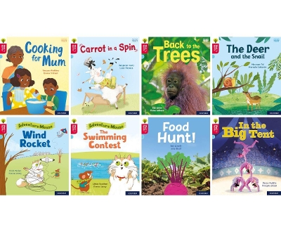 Oxford Reading Tree Word Sparks: Level 4: Mixed Pack of 8 book