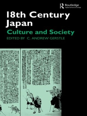 18th Century Japan by C. Andrew Gerstle