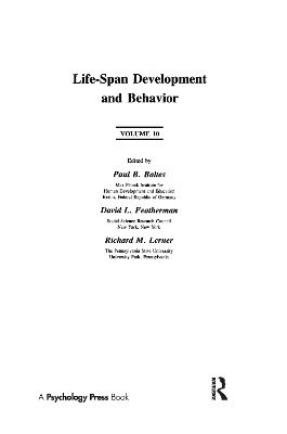 Life-Span Development and Behavior: Volume 10 by David L. Featherman