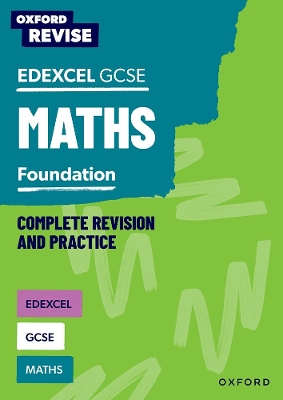 Oxford Revise: Edexcel GCSE Maths Foundation Complete Revision and Practice book