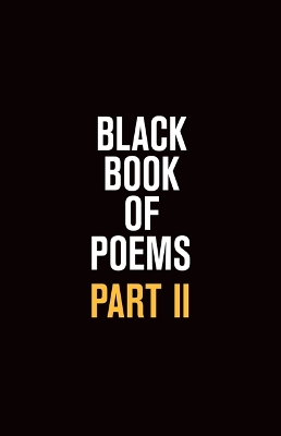 Black Book of Poems II book
