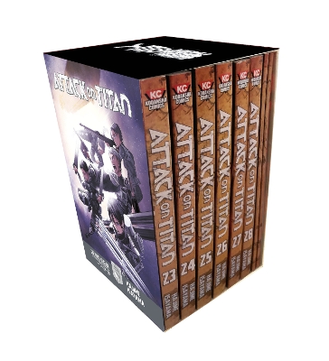 Attack on Titan The Final Season Part 1 Manga Box Set book