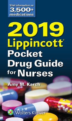 2019 Lippincott Pocket Drug Guide for Nurses book