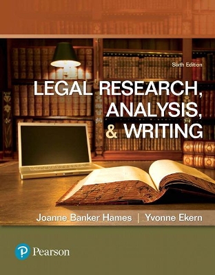Legal Research, Analysis, and Writing book