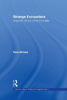 Strange Encounters by Sara Ahmed