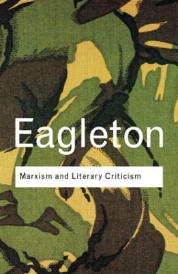 Marxism and Literary Criticism book