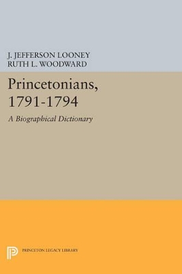 Princetonians, 1791-1794 book