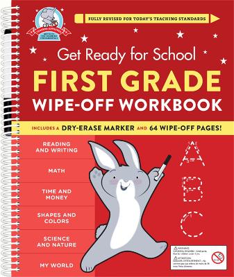 Get Ready for School: First Grade Wipe-Off Workbook by Heather Stella