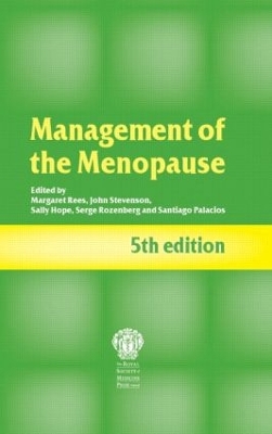 Management of the Menopause book