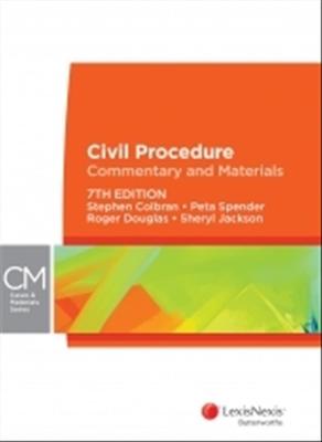 Civil Procedure: Commentary and Materials book