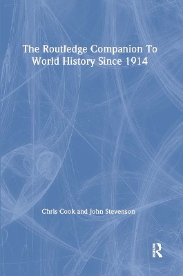 Routledge Companion to World History since 1914 book