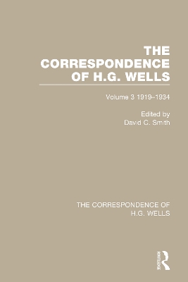 The Correspondence of H.G. Wells: Volume 3 1919–1934 book