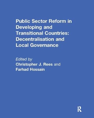 Public Sector Reform in Developing and Transitional Countries book