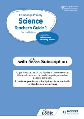 Cambridge Primary Science Teacher's Guide Stage 1 with Boost Subscription book