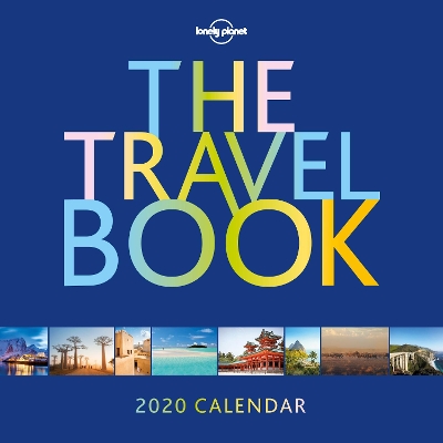 The Travel Book Calendar 2020 by Lonely Planet