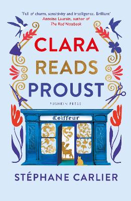 Clara Reads Proust book