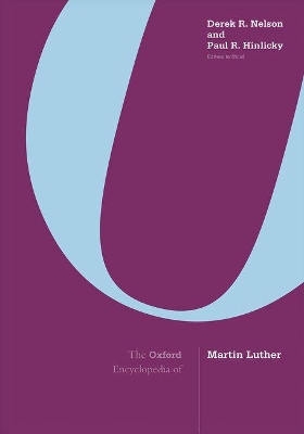 Oxford Encyclopedia of Martin Luther book