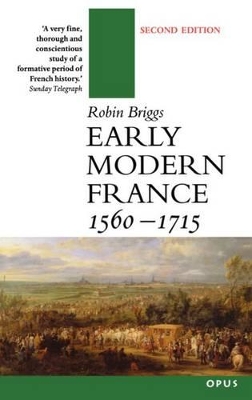 Early Modern France 1560-1715 book