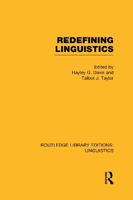 Redefining Linguistics book