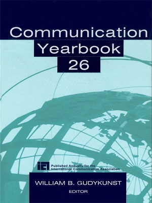 Communication Yearbook 26 by William B. Gudykunst